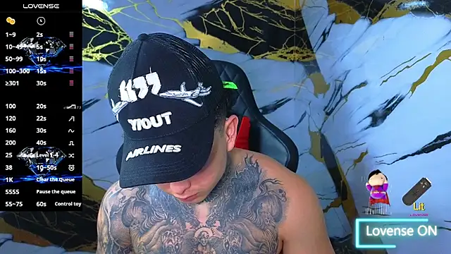 Kevin22 222 online show from March 27, 2026, 2:09 am