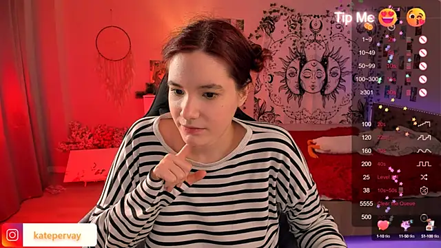 Snapshot of callmekatesmith chatting on February 26, 2025, 4:49 pm callmekatesmith online show from February 26, 2025, 4:49 pm