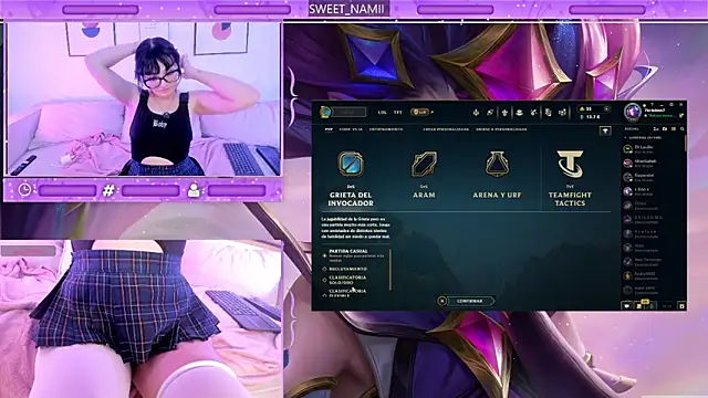 Sweet Namii online show from February 21, 2026, 8:11 pm