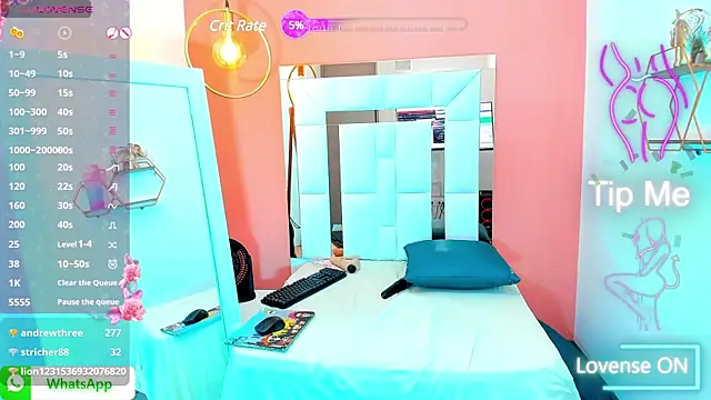 Alanna hot3 online show from February 5, 2025, 11:17 pm