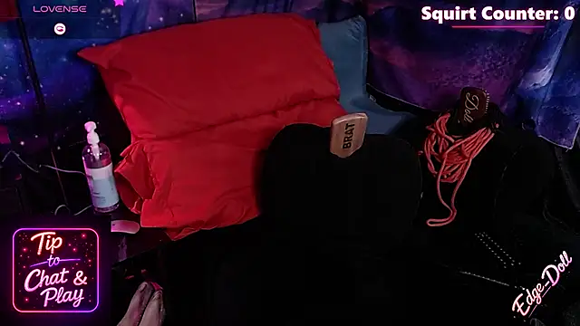 Edge Doll online show from March 5, 2026, 2:24 pm