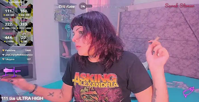 Sarah-Stoner online show from March 12, 2025, 10:07 pm