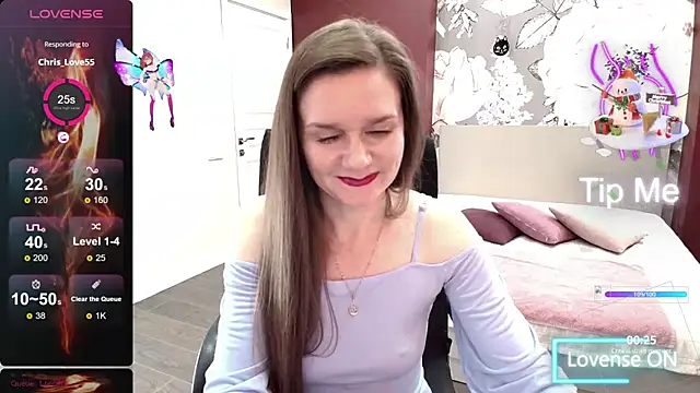 AriaGray online show from October 5, 2025, 10:50 am