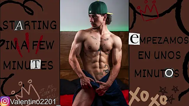 Valentino Xander online show from April 1, 2026, 2:13 am