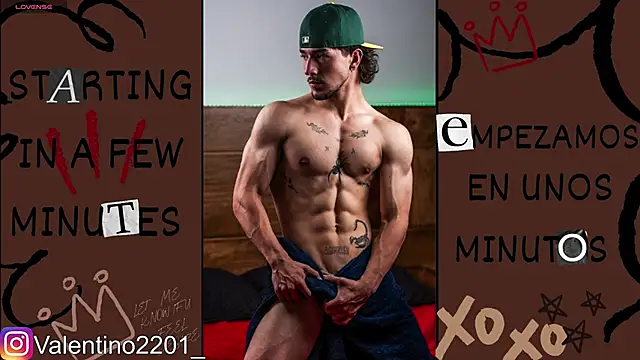Valentino Xander online show from May 23, 2026, 2:10 am