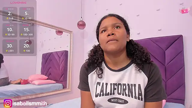 Isabellsmmith online show from October 28, 2025, 7:57 pm