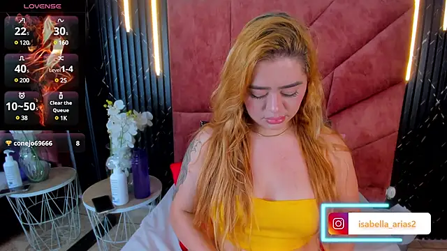 isabella arias1 online show from March 11, 2025, 7:14 am