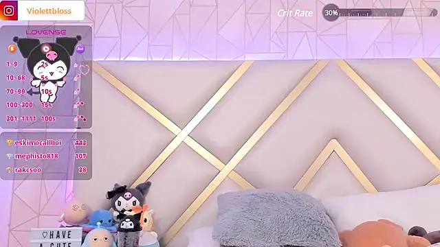 Violettbloss online show from February 6, 2025, 12:33 am