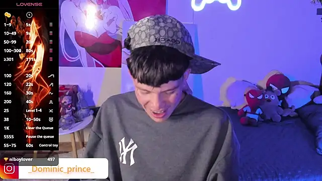 Snapshot of DominicPrince chatting on September 28, 2025, 1:23 am DominicPrince online show from September 28, 2025, 1:23 am