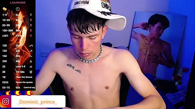 Snapshot of DominicPrince chatting on September 30, 2025, 2:45 pm DominicPrince online show from September 30, 2025, 2:45 pm