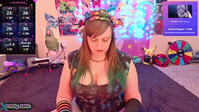 BabyZelda online show from December 31, 2024, 2:14 pm