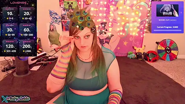 BabyZelda online show from February 5, 2025, 11:34 am