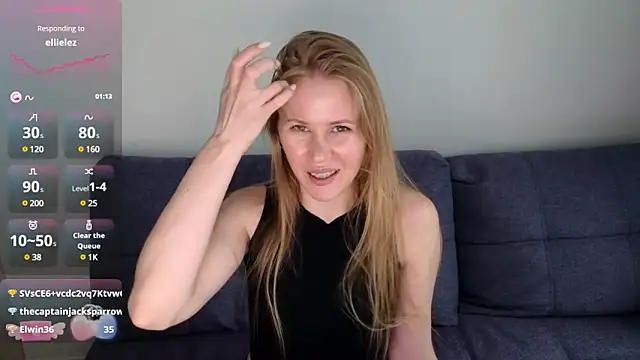 IsabelAllen online show from March 3, 2025, 2:49 pm