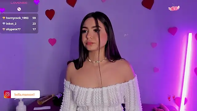 Bella Manson  online show from February 23, 2025, 7:49 pm