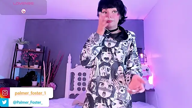 Snapshot of Palmer-Foster chatting on October 2, 2025, 9:07 pm Palmer-Foster online show from October 2, 2025, 9:07 pm