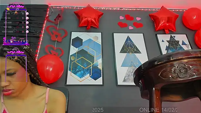 Snapshot of MystiqueTs chatting on February 14, 2025, 2:23 pm MystiqueTs online show from February 14, 2025, 2:23 pm