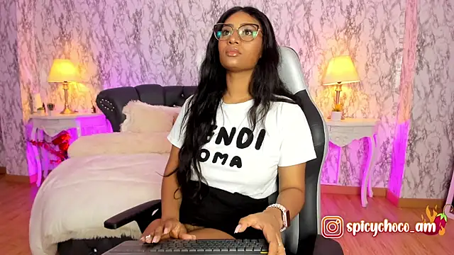 SpicyAmelia online show from March 13, 2025, 1:18 pm