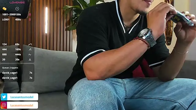 lucasanto  online show from March 8, 2026, 12:27 am