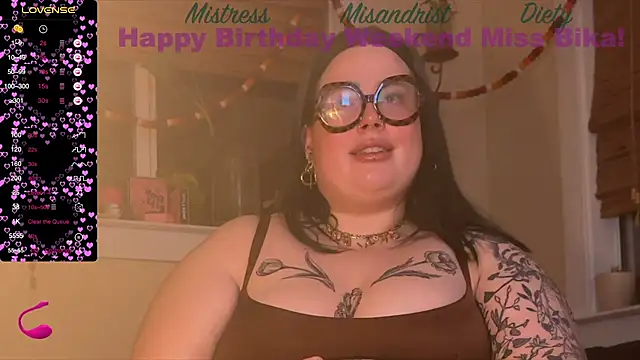 MissBika online show from January 15, 2025, 2:27 am