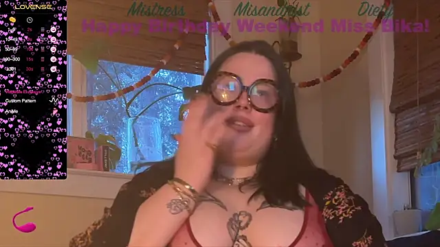 MissBika online show from January 13, 2025, 1:02 am