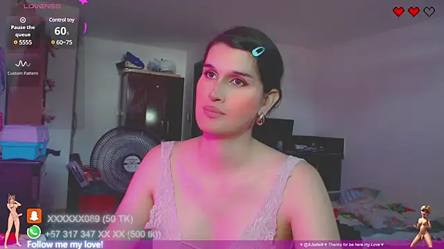 Jiafei69 online show from January 21, 2025, 8:54 pm
