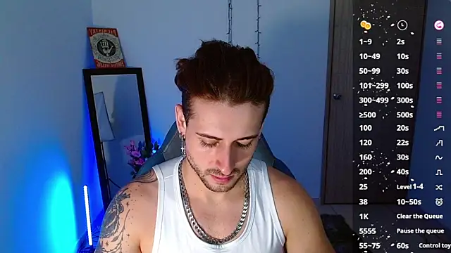 Ares blue online show from February 1, 2025, 11:42 am