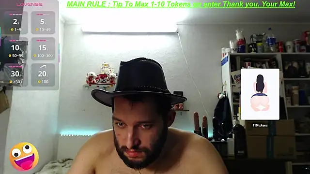 BISEXGOOD777 online show from March 7, 2025, 7:38 pm