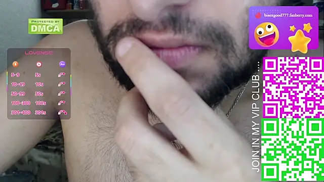 BISEXGOOD777 online show from October 6, 2025, 6:19 pm