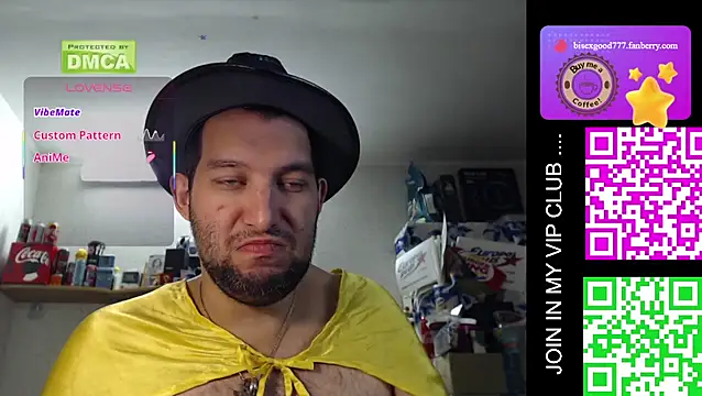 BISEXGOOD777 online show from September 14, 2025, 9:59 pm