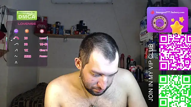 BISEXGOOD777 online show from September 19, 2025, 12:53 pm