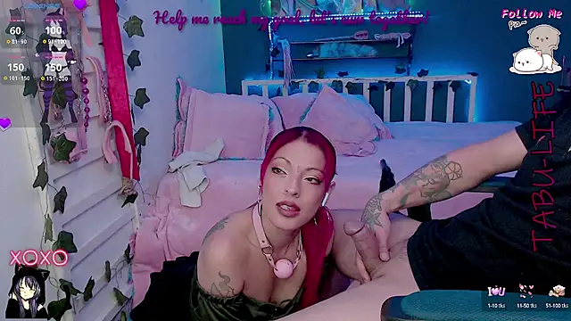 Snapshot of Tabu-Life chatting on January 25, 2025, 9:04 pm Tabu-Life online show from January 25, 2025, 9:04 pm