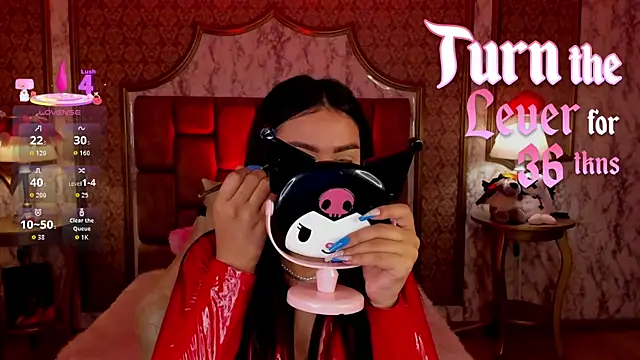 SoffiQueen online show from December 17, 2025, 12:54 pm