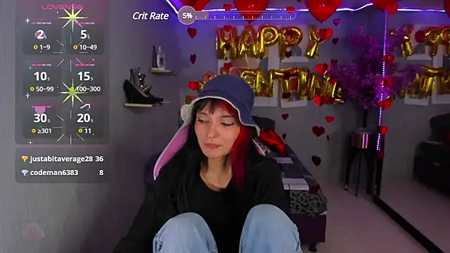 Dafne huges online show from February 15, 2025, 11:03 pm