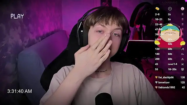 Snapshot of charonbaby1 chatting on January 11, 2025, 12:33 am charonbaby1 online show from January 11, 2025, 12:33 am