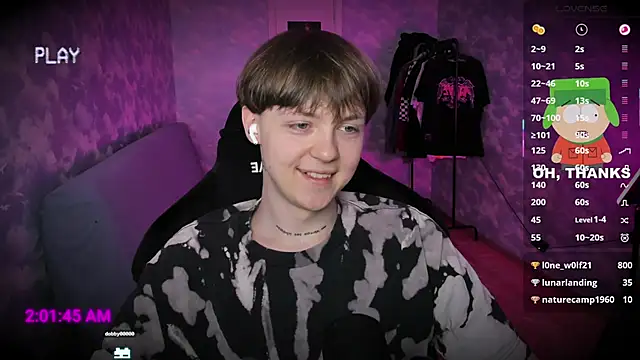 Snapshot of charonbaby1 chatting on February 19, 2025, 11:04 pm charonbaby1 online show from February 19, 2025, 11:04 pm