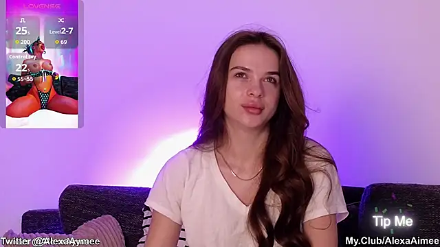 Snapshot of AlexaAimee chatting on February 7, 2026, 4:42 am AlexaAimee online show from February 7, 2026, 4:42 am