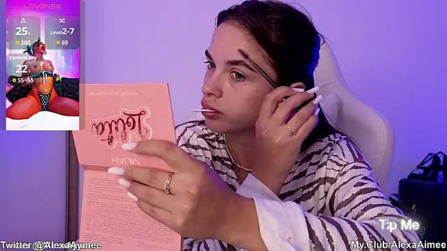 Snapshot of AlexaAimee chatting on September 28, 2025, 1:12 am AlexaAimee online show from September 28, 2025, 1:12 am