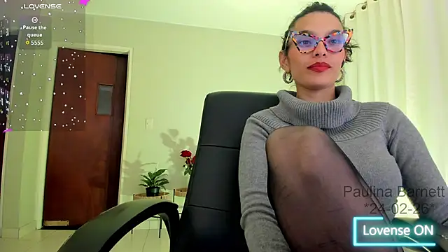 Snapshot of paulinabarnett- chatting on February 25, 2026, 2:45 am paulinabarnett- online show from February 25, 2026, 2:45 am