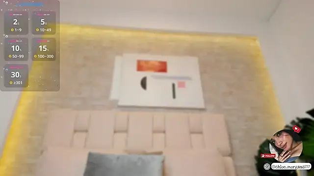 Chloe Morgans online show from February 6, 2025, 1:38 am