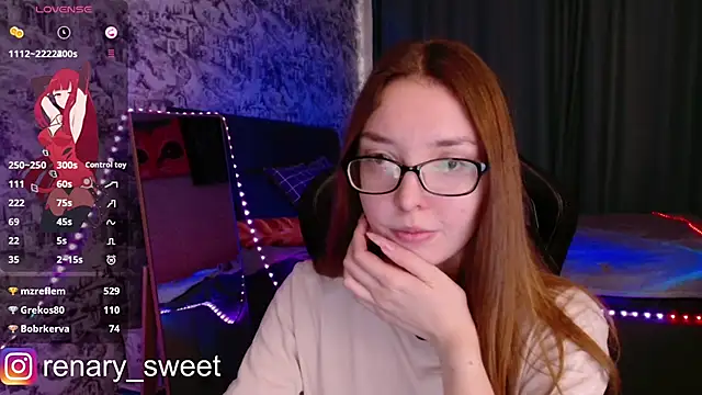 renary sweet online show from March 12, 2025, 3:57 am