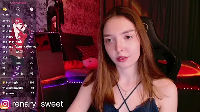 renary sweet online show from March 19, 2025, 7:17 pm