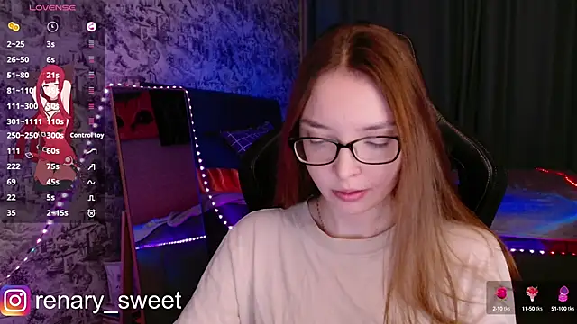 renary sweet online show from March 11, 2025, 9:48 pm