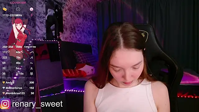 renary sweet online show from March 21, 2025, 3:35 pm
