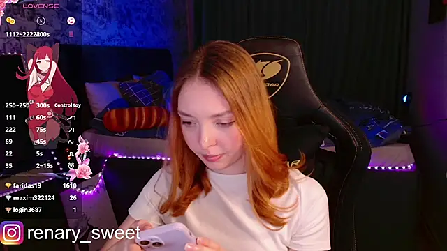 renary sweet online show from January 15, 2025, 9:51 pm