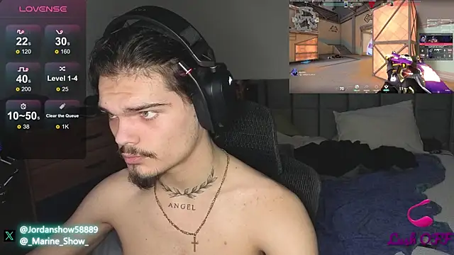 Snapshot of JordanShow chatting on February 21, 2025, 4:51 am JordanShow online show from February 21, 2025, 4:51 am