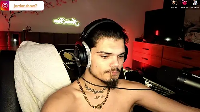 Snapshot of JordanShow chatting on February 8, 2026, 9:01 pm JordanShow online show from February 8, 2026, 9:01 pm