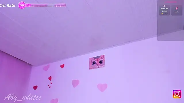 Snapshot of AbyWhitee chatting on October 3, 2025, 12:17 pm AbyWhitee online show from October 3, 2025, 12:17 pm