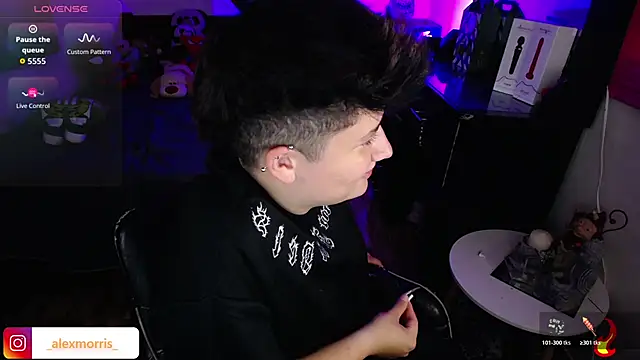  AlexMorris online show from January 17, 2026, 5:44 am