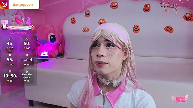 Snapshot of DaripQueen chatting on October 6, 2025, 3:24 pm DaripQueen online show from October 6, 2025, 3:24 pm