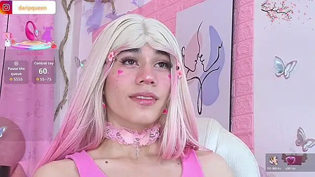 DaripQueen online show from May 22, 2026, 3:10 pm